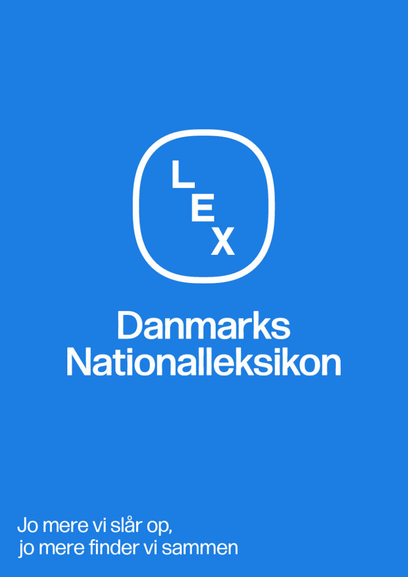 Blå Lex-plakat.